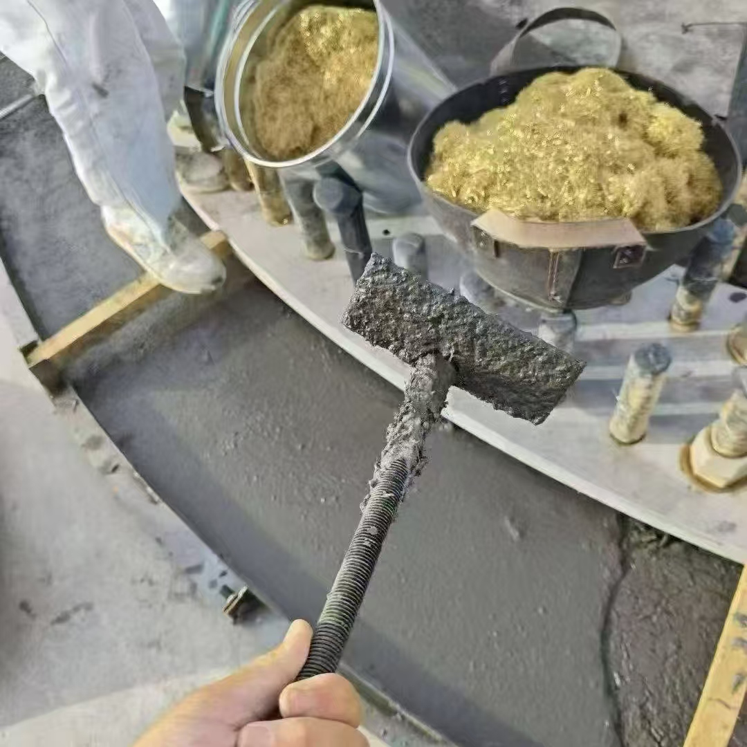 溧阳C120钢纤维高强无收灌浆料 轧机压缩机汽轮机发电机锻压设备底座灌浆材料